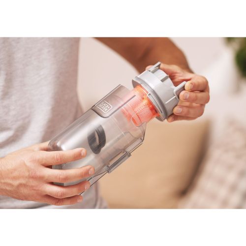 BHFEA515J-QW - Aspirador de escoba 2 en 1 con una batería 18V 1,5Ah