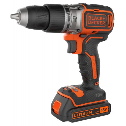 BL188KB-QW - Taladro Percutor BRUSHLESS 18V con 2 baterías 1,5Ah de Litio y maletín