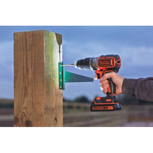 BL188KB-QW - Taladro Percutor BRUSHLESS 18V con 2 baterías 1,5Ah de Litio y maletín