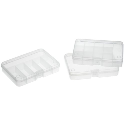 JUEGO 3 CAJAS PLASTICO PARA PIEZAS PEQ