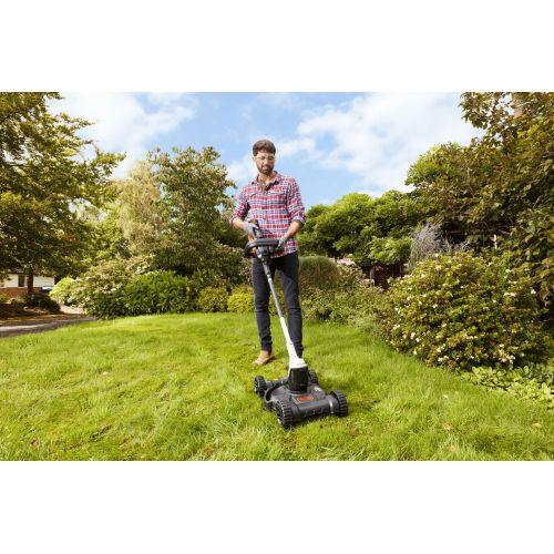 CM100-XJ - 3-IN-1 Base con ruedas para cortabordes