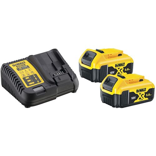 DCB115P2-QW - Kit 2 Baterías XR 18V 5,0Ah y Cargador XR 10,8V - 14,4V - 18V