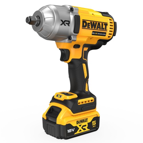 DCF900P2T-QW - Llave Impacto sin escobillas XR 18V Li-Ion 5Ah 1/2