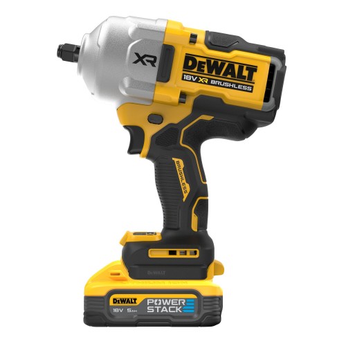 DCF961H2T-QW - Llave Impacto sin escobillas XR 18V POWERSTACK Li-Ion 5Ah 1/2