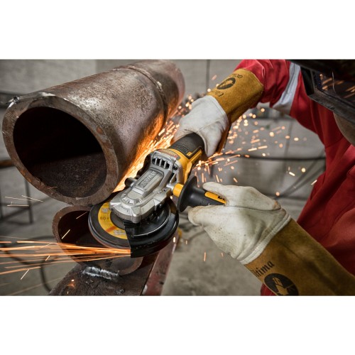 DCG405FN-XJ - Mini-Amoladora sin escobillas XR 18V 125mm con cabeza plana sin cargador/batería