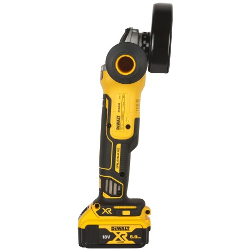 DCG405P2-QW - Mini-Amoladora sin escobillas 125mm XR 18V Li-Ion 5Ah con maletín TSTAK II