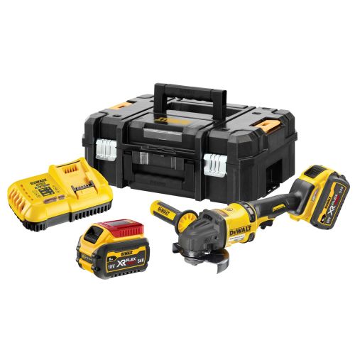 DCG418T2-QW - Mini-Amoladora sin escobillas XR FLEXVOLT 54V/18V