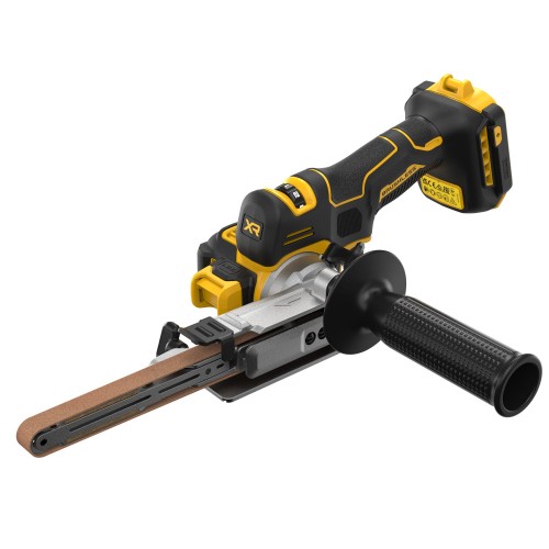 DCM200NT-XJ - Lijadora de banda sin escobillas XR 18V 13mm sin cargador/batería con maletín TSTAK