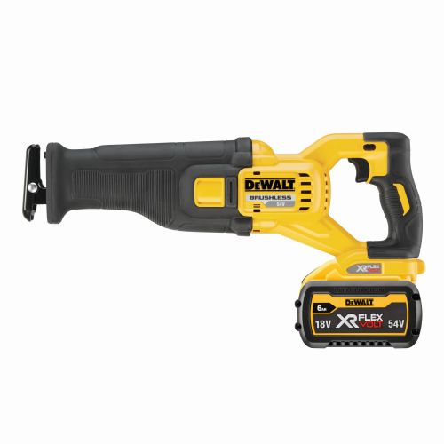DCS389T2-QW - SIERRA SABLE SIN ESCOBILLAS XR FLEXVOLT 54V LI-ION 6Ah