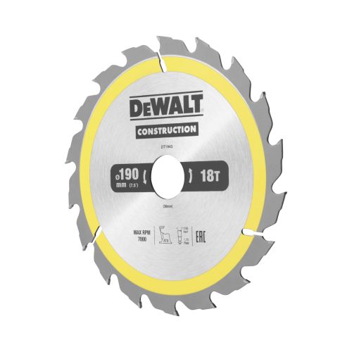 DT1943-QZ - Hoja para construcción 190x30mm 18T (AC)