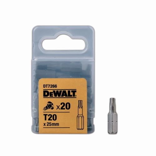 DT7266-QZ - Puntas para tornillos Torx - 25 mm longitud.