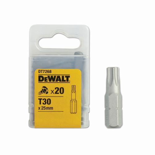 DT7268-QZ - Puntas para tornillos Torx - 25 mm longitud.