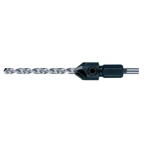 DT7604-XJ - Broca piloto y avellanador de 4 cortes de 3mm - sistema "FLIP & DRIVE" Nº 6