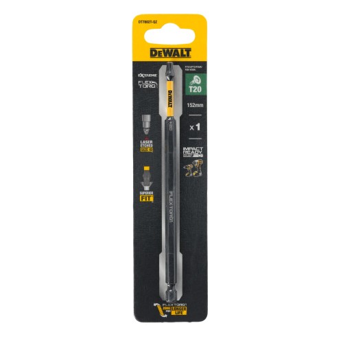 DT7802T-QZ - Punta de impacto FLEXTORQ de 152mm T20
