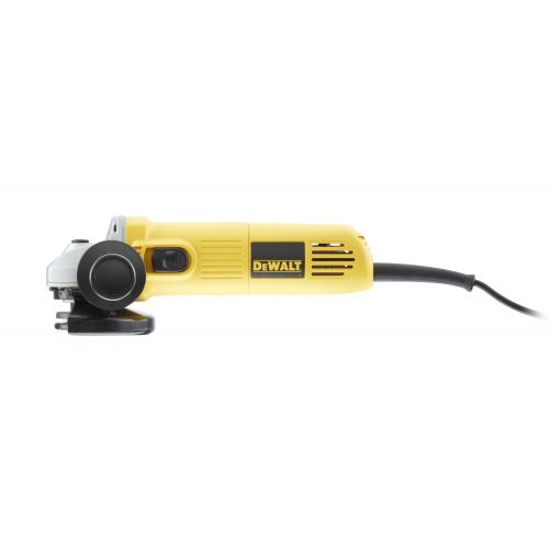 DWE4016-QS - Mini-amoladora 115mm  730W  11.000 rpm Arranque Suave + Bloqueo y re-arranque