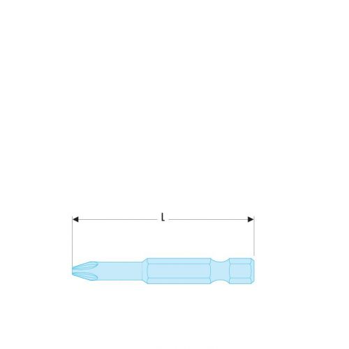 EP.6TF - Puntas estándar serie 6 para tornillos cruciformes Phillips®
