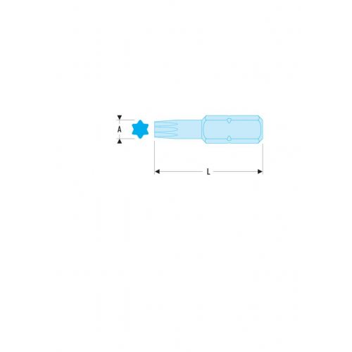 EX.2 - Puntas estándar serie 2 para tornillos Torx®
