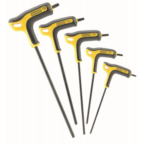 Set 5 llaves Torx FATMAX® mango en “T”. T10, T15, T20, T25 y T30.