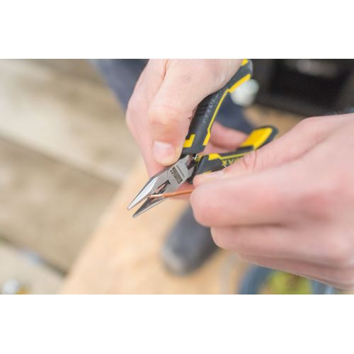 Set mini-alicates FATMAX® 6 piezas (Universales 120mm, Corte Diagonal 110mm, Corte Frontal 105mm, Boca Larga 125mm, Boca extra-larga 150mm y Boca Curva 130mm)