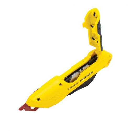 Cuchillo con gatillo para apertura cajas -  para zurdos