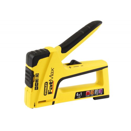 Grapadora FATMAX® TR400 4en1 -Grapa Tipo A, Cables y Clavo Tipo J