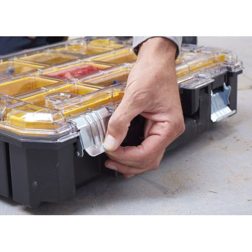 Organizador con tapa transparente PRO-STACK FatMax