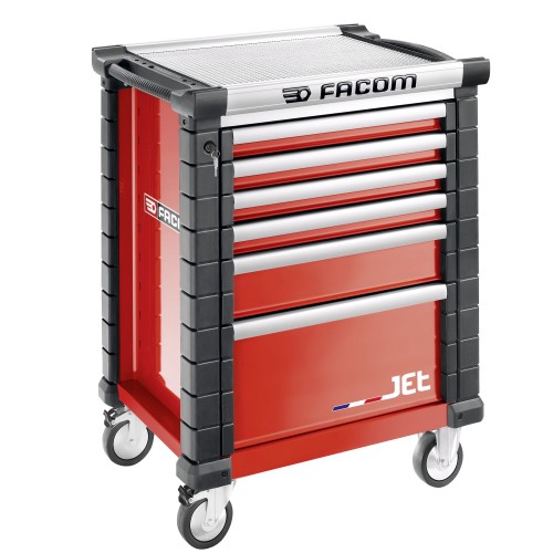 CARRO JETM3 - 6 CAJONES - ROJO