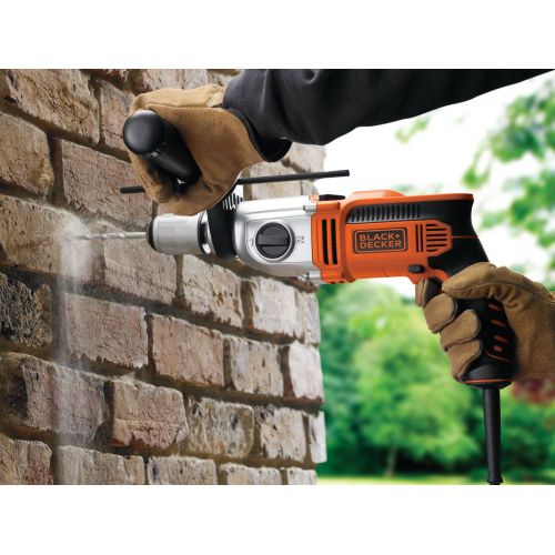 KR911K-QS - Taladro percutor de 910W con 2 velocidades mecánicas