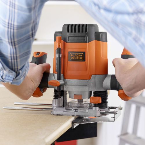KW1200E-QS - Fresadora electrónica 1200W 6.35mm