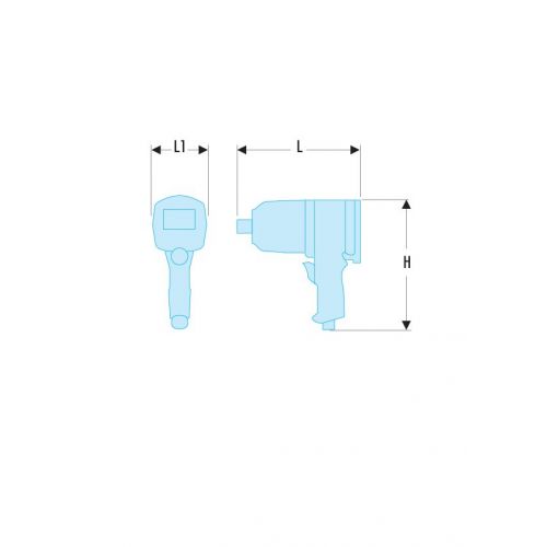 Llave de impacto 3/8