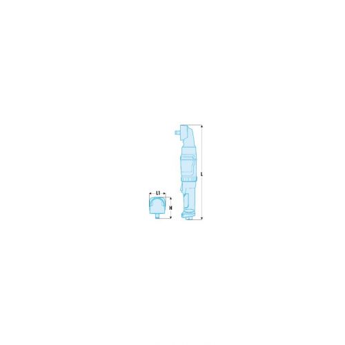 Llave de impacto angular 1/2