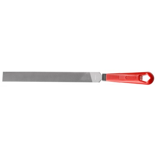 LIMA PLANA FINA 250MM CON MANGO