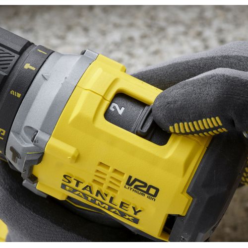 Taladro Percutor BRUSHLESS V20 18V 60Nm con 2 baterías Li-Ion 1,5Ah