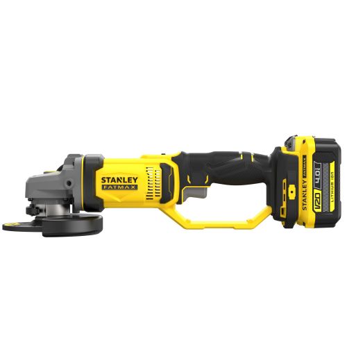 Mini-Amoladora V20 18V 125mm con 2 baterías Li-Ion 4Ah
