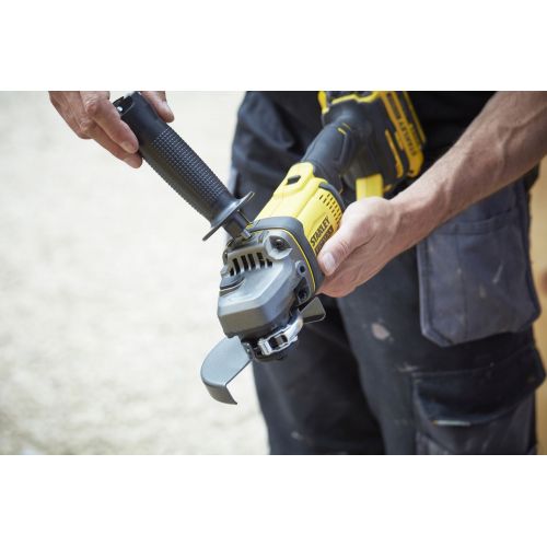Mini-Amoladora V20 18V 125mm con 2 baterías Li-Ion 4Ah
