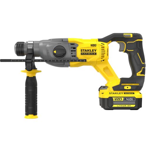 Martillo SDS-PLUS BRUSHLESS V20 Li-Ion 18V con 2 baterías Li-Ion 4Ah