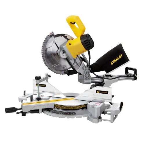 Ingletadora Telescópica de doble bisel deslizante 1.800W Ø254mm