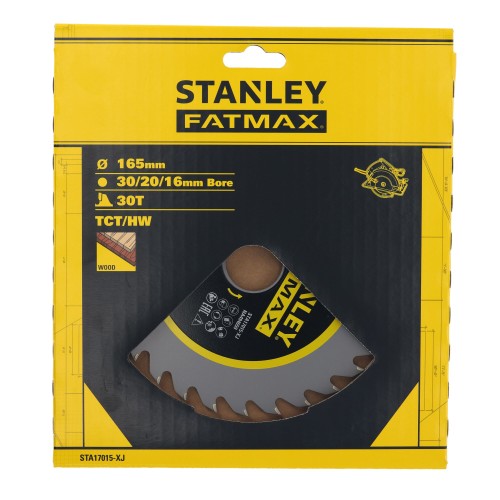 Disco de corte TCT/HW 165x30/20/16mm - 30 Dientes