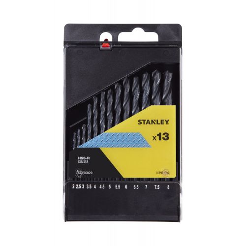 Cassette con 13 brocas HSS-R para metal