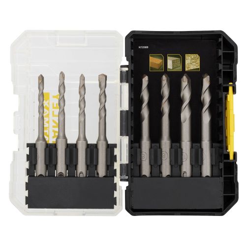 Juego de 8 brocas SDS-Plus ø 5, 6 (2), 7, 8 (2), 10 (2) mm