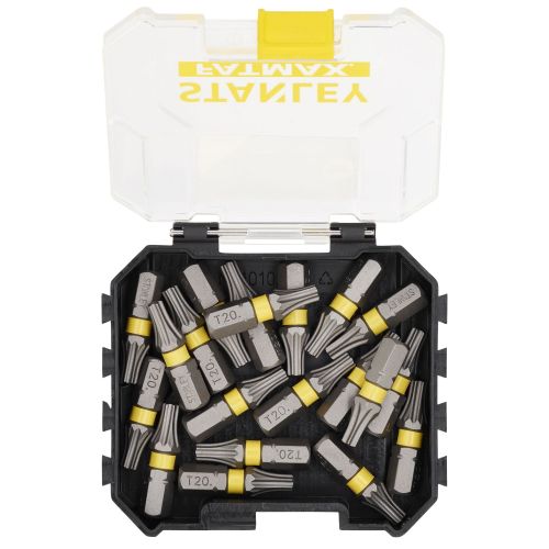 Juego de 20 puntas para atornillar T20 25mm