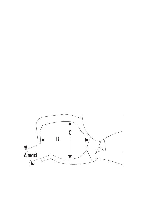 Mordaza de presión ‘'soldadura por arco''