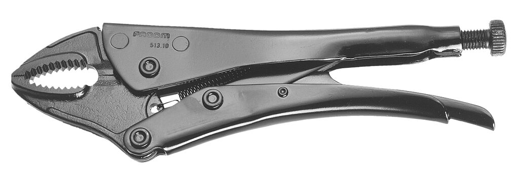 513 - Mordazas de presión mono-reglaje de bocas cortas