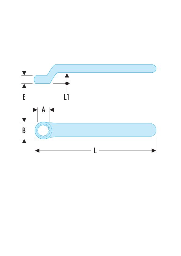 55.AVSE- Llaves de estrella contracodadas aisladas 1.000 Voltios serie VSE