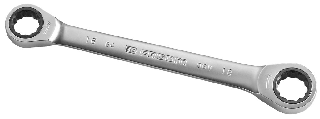 LLAVE 12C PLANA TRINQUETE 16X18MM