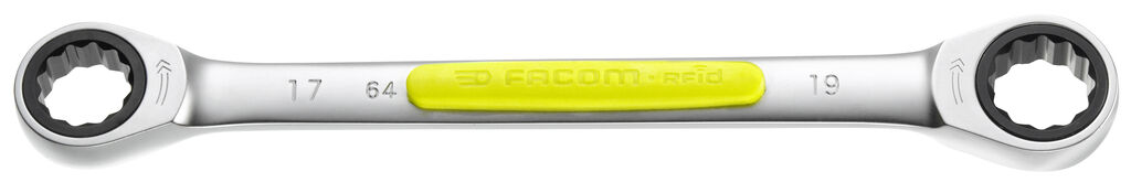 64 - Llaves de estrella con trinquete rectas métricas - RFID