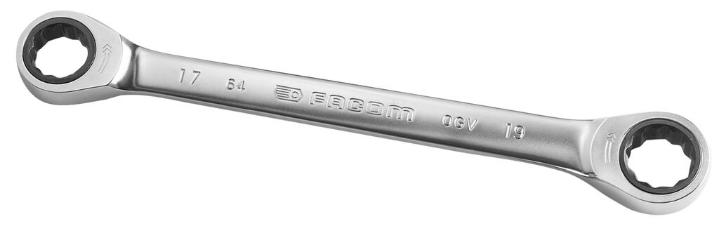 LLAVE 12C PLANA TRINQUETE 17X19MM