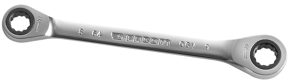 LLAVE 12C PLANA TRINQUETE 8X9MM