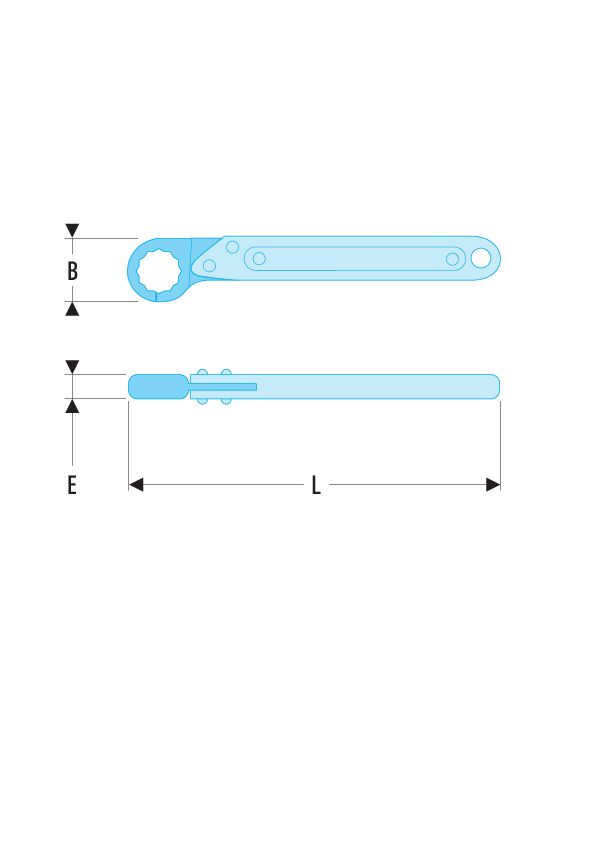 70A - Llaves para tubería rectas con membrana métricas