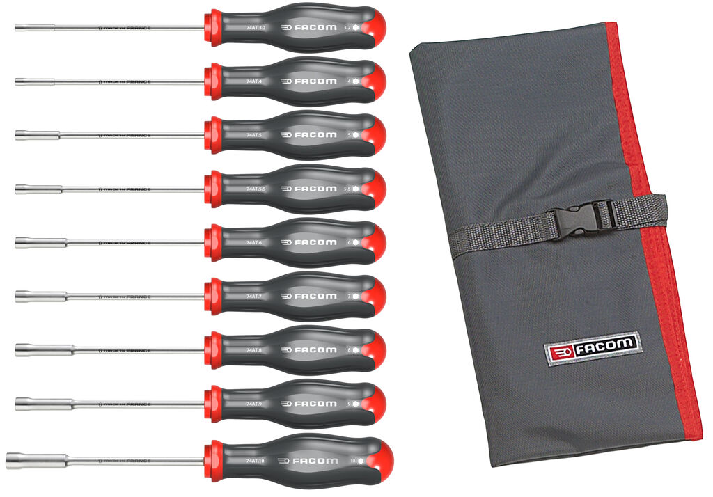 JUEGO LLAVES VASO CON MANGO 9PCE